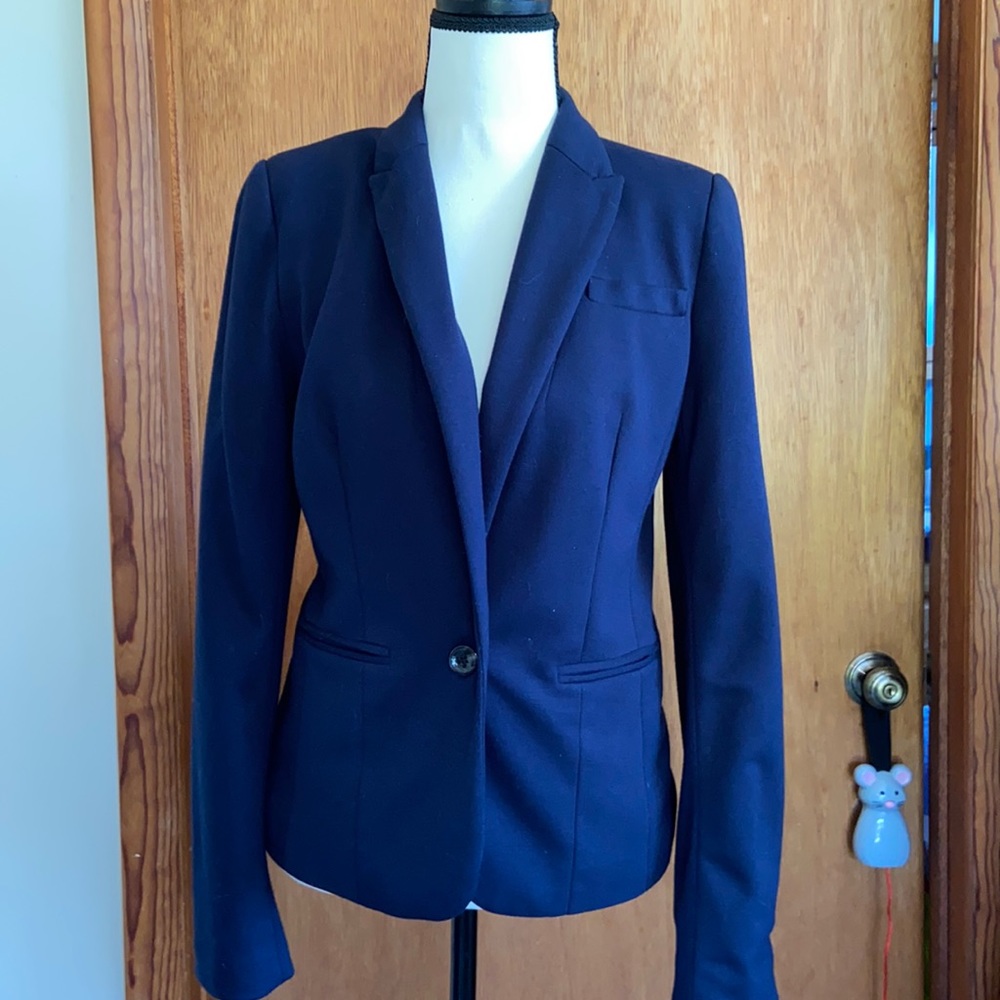 3 for $10 Blue Single-Button Tailored Blazer